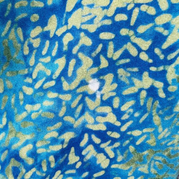 La Luna Loca Womens Loose Fit Blue Tie Dye 100% Rayon Midi Dress Pockets SizeXXL - Picture 9 of 9